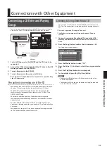 Preview for 109 page of Roland Atelier Combo AT-350C Owner'S Manual