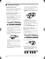 Preview for 18 page of Roland AX-Synth Owner'S Manual