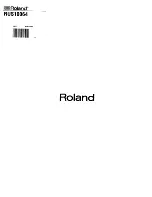 Preview for 8 page of Roland BOLT-60 Owner'S Manual