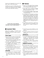 Preview for 2 page of Roland Boss NS-50 Owner'S Manual