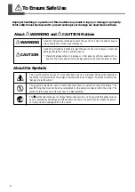 Preview for 4 page of Roland Camm-1 Pro GX-300 User Manual