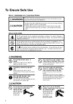 Preview for 4 page of Roland CammJet CJ-400 User Manual