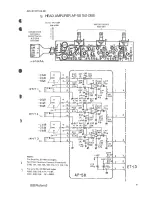 Preview for 14 page of Roland Chorus echo RE-301 Service Notes