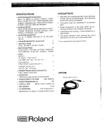 Preview for 8 page of Roland Compu Rhythm CR-68 Owner'S Manual