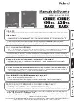 Preview for 63 page of Roland CUBE 120XL BASS Owner'S Manual