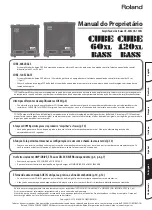 Preview for 103 page of Roland CUBE 120XL BASS Owner'S Manual