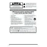 Предварительный просмотр 2 страницы Roland CUBE-15 Owner'S Manual