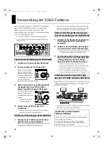 Preview for 42 page of Roland CUBE-80X Owner'S Manual