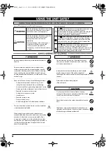 Preview for 2 page of Roland CY-14C Owner'S Manual