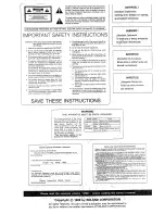 Preview for 4 page of Roland D-10 Owner'S Manual