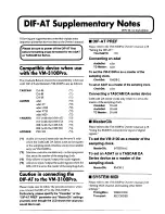 Preview for 17 page of Roland DIF-AT Owner'S Manual