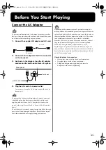 Preview for 11 page of Roland DP-900 Owner'S Manual