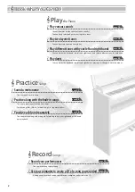 Preview for 2 page of Roland DP90e Owner'S Manual