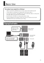 Предварительный просмотр 15 страницы Roland Duo-Capture UA-11 Owner'S Manual