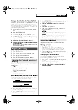 Preview for 21 page of Roland E-09 Owner'S Manual