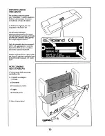 Preview for 10 page of Roland E-28 Owner'S Manual