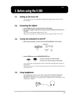 Preview for 13 page of Roland E-300 Owner'S Manual