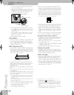 Предварительный просмотр 12 страницы Roland E-50, E-60 Owner'S Manual