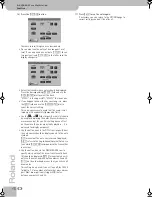 Предварительный просмотр 40 страницы Roland E-50, E-60 Owner'S Manual