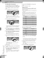 Предварительный просмотр 42 страницы Roland E-50, E-60 Owner'S Manual