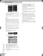 Предварительный просмотр 72 страницы Roland E-50, E-60 Owner'S Manual