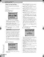 Предварительный просмотр 86 страницы Roland E-50, E-60 Owner'S Manual