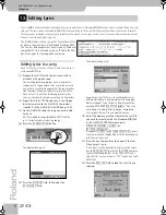 Предварительный просмотр 120 страницы Roland E-50, E-60 Owner'S Manual