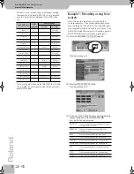 Предварительный просмотр 124 страницы Roland E-50, E-60 Owner'S Manual