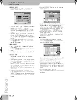 Предварительный просмотр 142 страницы Roland E-50, E-60 Owner'S Manual