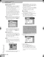 Предварительный просмотр 144 страницы Roland E-50, E-60 Owner'S Manual