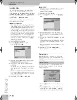 Предварительный просмотр 176 страницы Roland E-50, E-60 Owner'S Manual