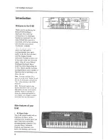 Preview for 2 page of Roland E-68 Owner'S Manual