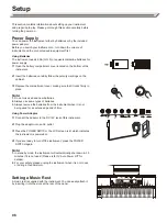 Preview for 6 page of Roland E-X30 Owner'S Manual