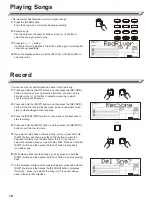 Preview for 10 page of Roland E-X30 Owner'S Manual