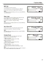 Preview for 21 page of Roland E-X30 Owner'S Manual