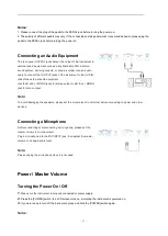 Preview for 11 page of Roland E-X50 Owner'S Manual