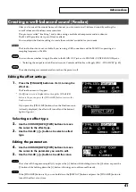 Preview for 41 page of Roland Edirol M-16DX Owner'S Manual