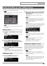 Preview for 43 page of Roland Edirol M-16DX Owner'S Manual