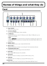 Preview for 10 page of Roland Edirol PCR-80 Owner'S Manual