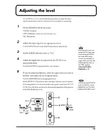 Предварительный просмотр 15 страницы Roland EF-303 Owner'S Manual