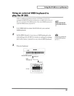 Предварительный просмотр 31 страницы Roland EF-303 Owner'S Manual