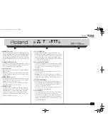 Preview for 11 page of Roland EM-15 OR User Manual