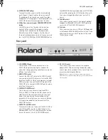 Предварительный просмотр 7 страницы Roland EM-55 OR Owner'S Manual