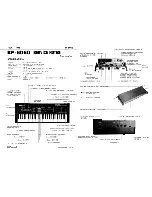 Roland EP-6060 Service Notes предпросмотр