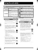 Preview for 4 page of Roland EP-880 Owner'S Manual