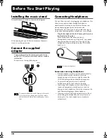 Preview for 10 page of Roland EP-880 Owner'S Manual