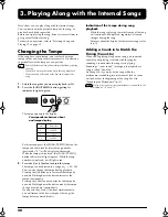 Preview for 20 page of Roland EP-880 Owner'S Manual