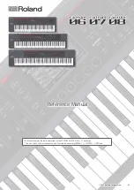 Roland FANTOM-06 Reference Manual preview