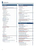 Preview for 2 page of Roland FANTOM-06 Reference Manual