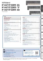 Roland FANTOM 6 Owner'S Manual preview